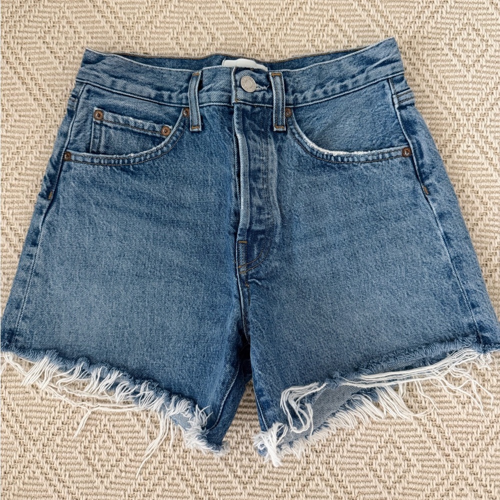 AGOLDE Parker Long Loose Fit Vintage Shorts Size 24